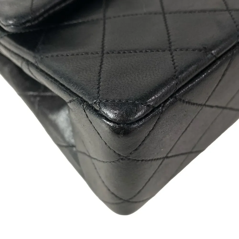 Chanel Double Flap Matelasse Shoulder Bag A01113